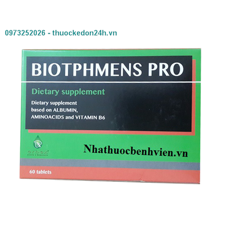 Biotphmens Pro – Bảo vệ sức khỏe