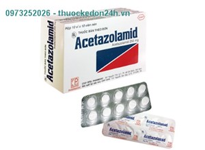 Thuốc Acetazolamid 250mg