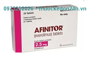 Thuốc Afinitor 2.5mg 