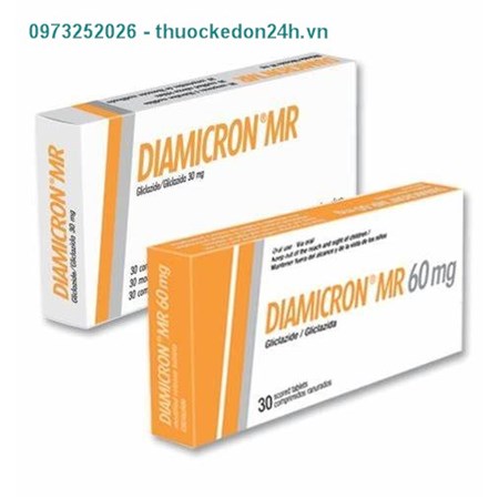 Thuốc Diamicron MR 30mg