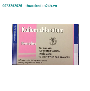 Thuốc Kalium chloratum