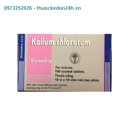 Thuốc Kalium chloratum