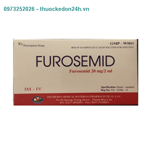 Thuốc tiêm FUROSEMID