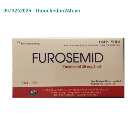 Thuốc tiêm FUROSEMID