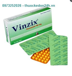 Thuốc Vinzix 40mg