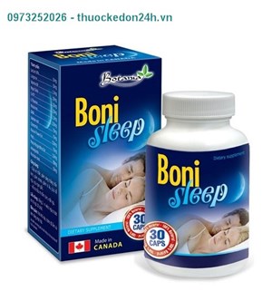 BoniSleep – Điều trị mất ngủ do stress