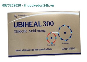 Ubiheal 300 - Hỗ trợ điều trị bệnh gan cấp và mạn tính