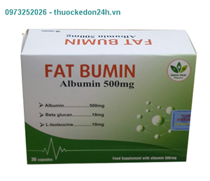 Fat Bumin – Thực phẩm bảo vệ sức khỏe