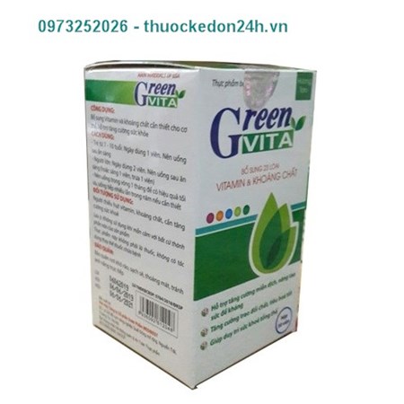 Green Vita – Bổ sung vitamin và khoáng chất