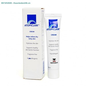  Atopiclair Cream 40ml –Điều Trị Viêm Da Tiết Bã 