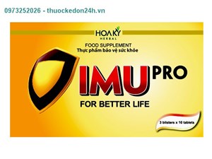  IMU pro – Thực phẩm bảo vệ sức khỏe, tăng cường miễn dịch