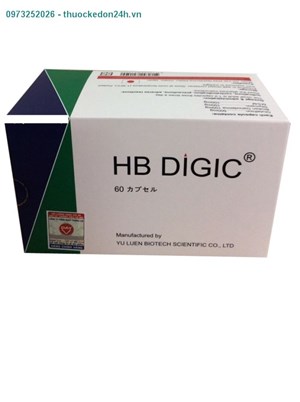 Thuốc HB DIGIC - Tăng cường chức năng gan 