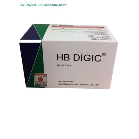 Thuốc HB DIGIC - Tăng cường chức năng gan 