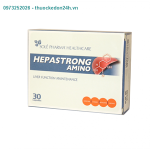 Thuốc Hepastrong Amino - Tăng cường chức năng gan 