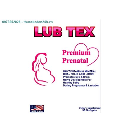  Lub Tex Premium Rrenatal