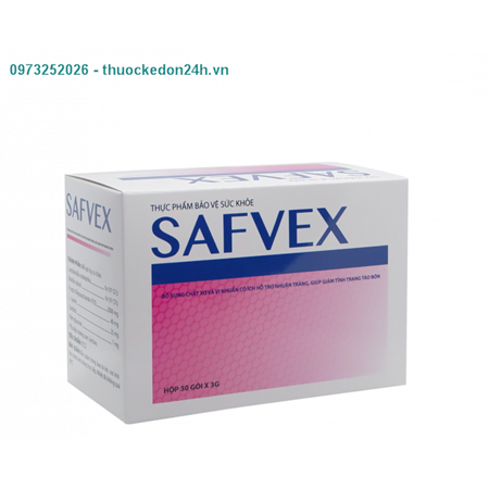  SAFVEX –  Hỗ trợ nhuận tràng 