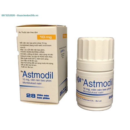 Thuốc Astmodil 10mg- Điều Trị Hen Phế Quản