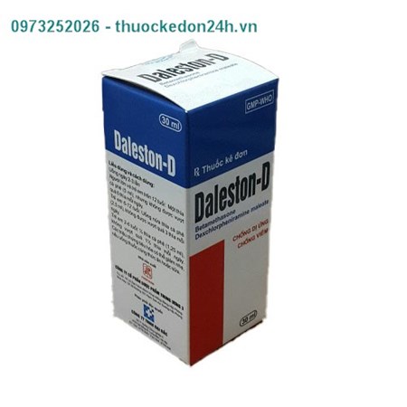 Thuốc Daleston D – Hộp 30ml - Chống dị ứng