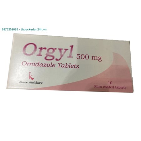 Thuốc Orgyl 500mg - Điều trị Viêm bộ phận sinh dục