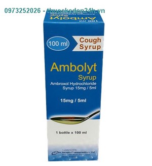 Thuốc Ambolyt Syrup – Siro uống 100ml