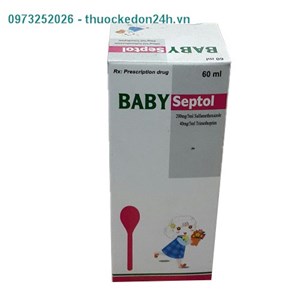 Thuốc Babyseptol - Điều trị Nhiễm khuẩn đường niệu