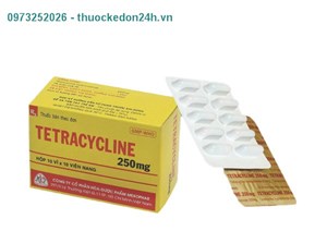 Thuốc Tetracycline 250mg (Mekophar) -  Ðiều trị các nhiễm khuẩn
