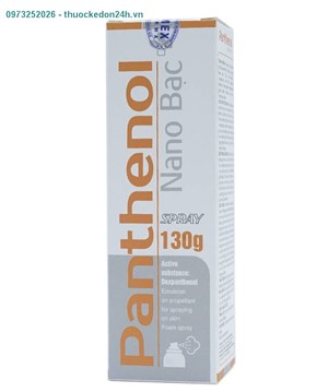 Thuốc Panthenol spray-Làm Dịu Vết Bỏng Nhanh Chóng