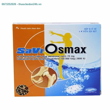  Savi Osmax- Phòng và Điều Trị Loãng Xương 
