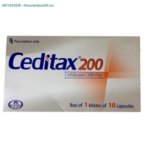 Thuốc Ceditax 200mg -  Điều trị  nhiễm khuẩn