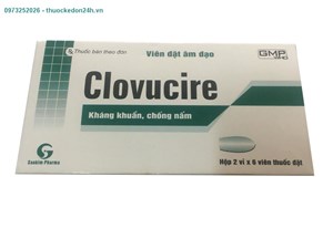 Thuốc Clovucire – Viên đặt Âm đạo