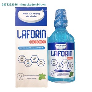Laforin - Nước Súc Miệng Sasty Khuẩn, Ngừa Virut