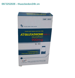 Thuốc A.T Glutathione 900 -  Hỗ trợ làm giảm độc tính trên thần kinh 