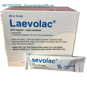 Laevolac - Điều Trị Táo Bón