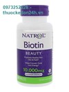 Biotin Natrol - Viên Uống Mọc Tóc