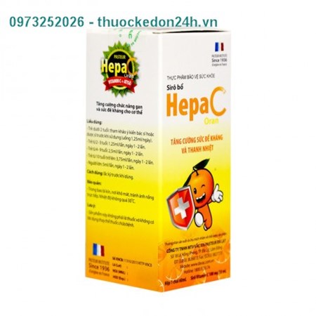 Hepa C Oran - Thanh nhiệt và tăng cường miễn dịch
