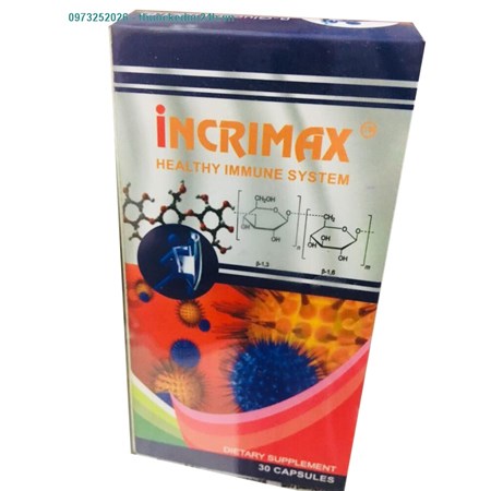 Thuốc Incrimax - Tăng cường miễn dịch 