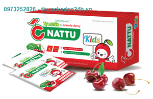 Thuốc C Nattu Kids - Tăng cường sức đề kháng