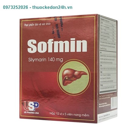 Sofmin 140mg - Hỗ trợ điều trị các bệnh về gan