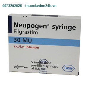 Thuốc Neupogen Syringe 30 MU/mL - Điều trị ung thư 