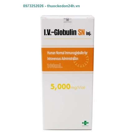  Thuốc Iv-Globulin Sn - Miễn dịch tiêm tĩnh mạch 