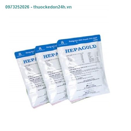 Thuốc tiêm Hepagold 500 ml – Bổ sung Acid Amin cho cơ thể