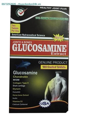 Glucosamine 2400Mg - Hỗ trợ điều trị thoái hóa  khớp
