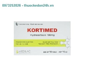 Thuốc tiêm Kortimed – Điều trị suy thượng thận 