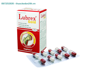 Lubrex Gold - Giảm triệu chứng của thoái hóa khớp
