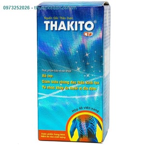 Thakito - Hỗ trợ điều trị đau dây thần kinh tọa
