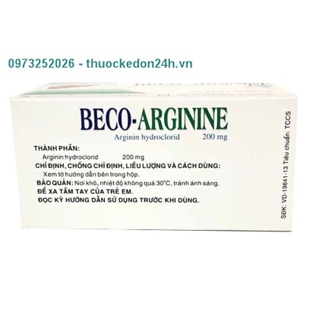 Beco-arginine – hỗ trợ chức năng gan