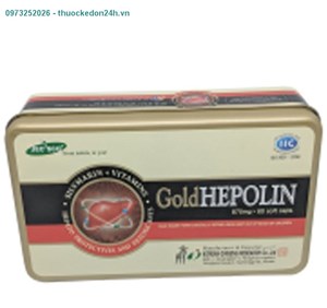  Gold Hepolin – Giúp bổ gan