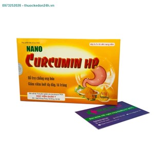 Nano Curcumin HP – Hỗ trợ viêm loét dạ dày