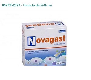Novagast Không Đường – Hỗ trợ các liệu pháp giảm toan dạ dày