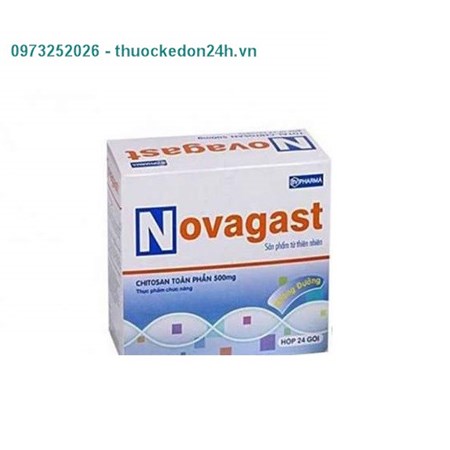 Novagast Không Đường – Hỗ trợ các liệu pháp giảm toan dạ dày